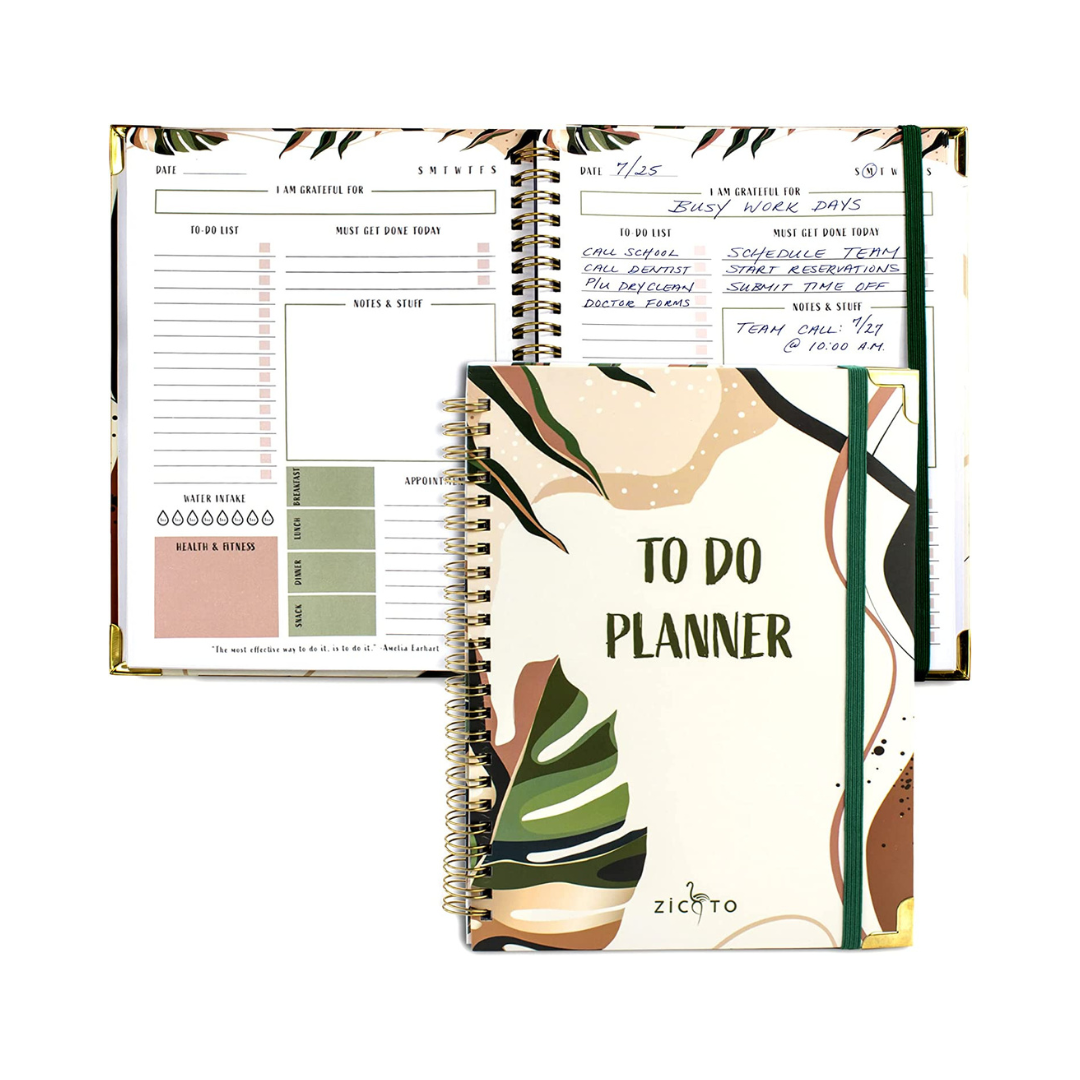 Minimalistic Daily To Do Undated Planner