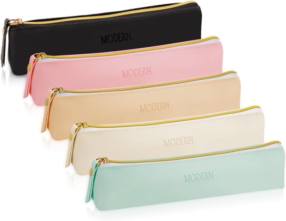 Leather Pen & Pencil Pouch
