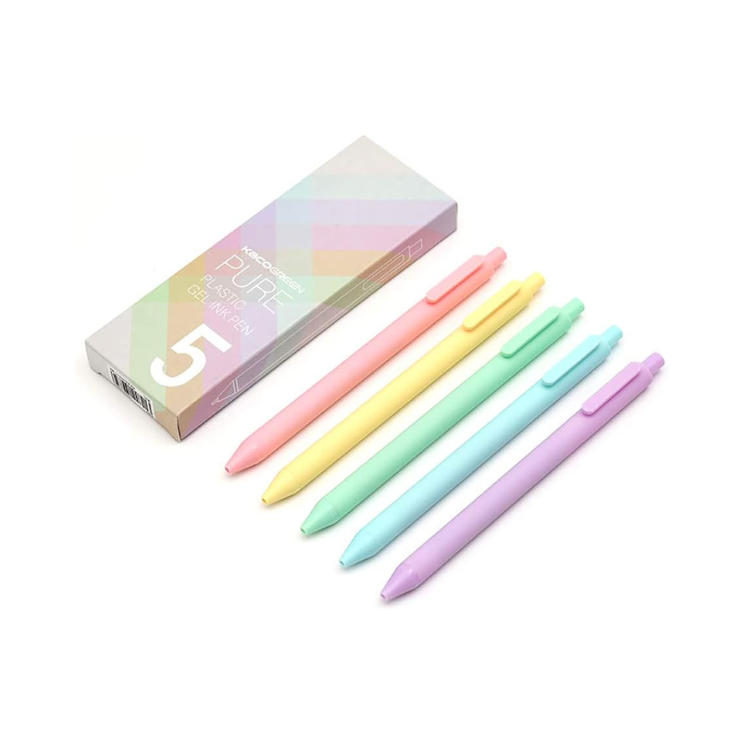 Kaco Color Retractable Gel Ink Pens