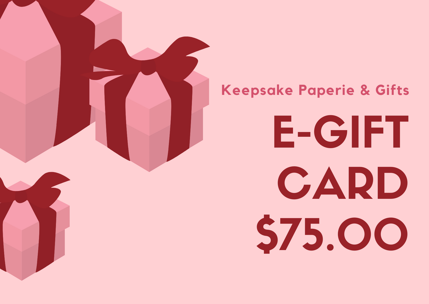 Keepsake E-Gift Card