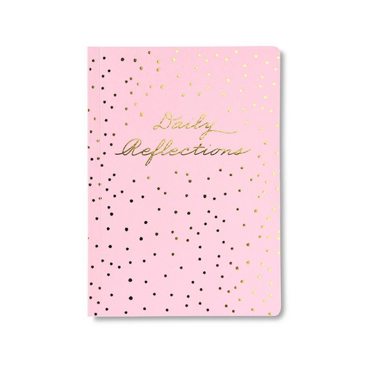 Blush and Gold Reflections Journal