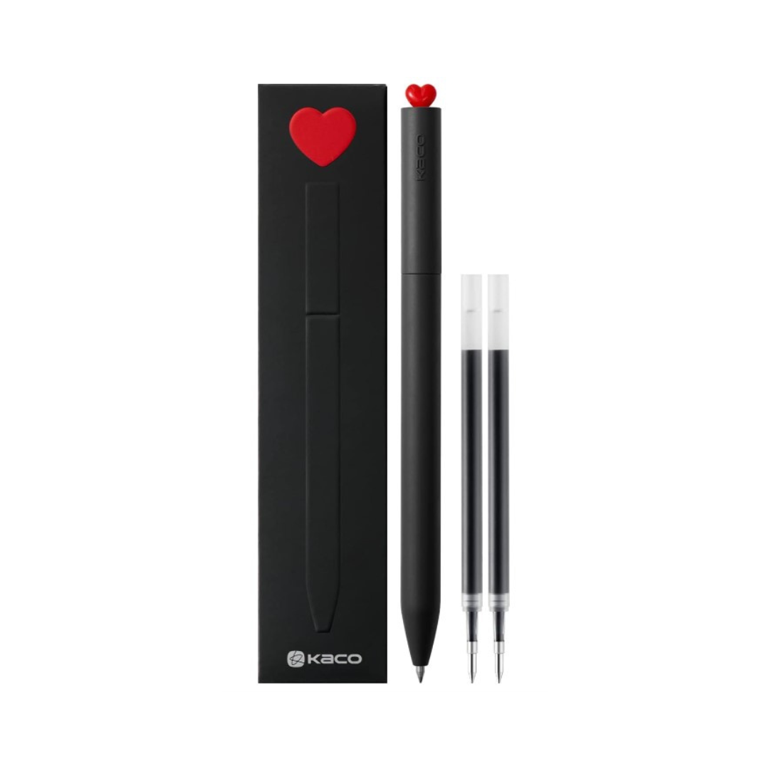 Kaco FIRST Heart Gel Ink Pens Set
