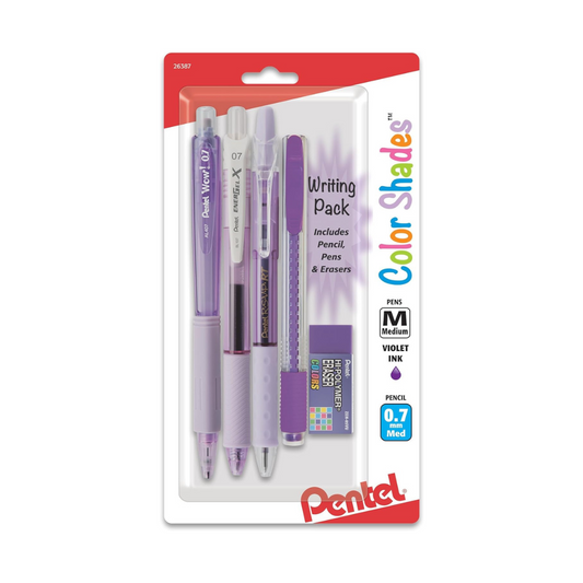 Pentel Color Shades Writing Pack