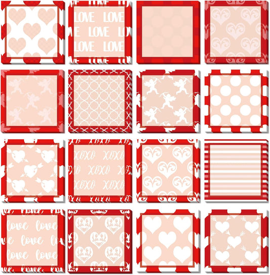 Valentine Heart Sticky Note Pads