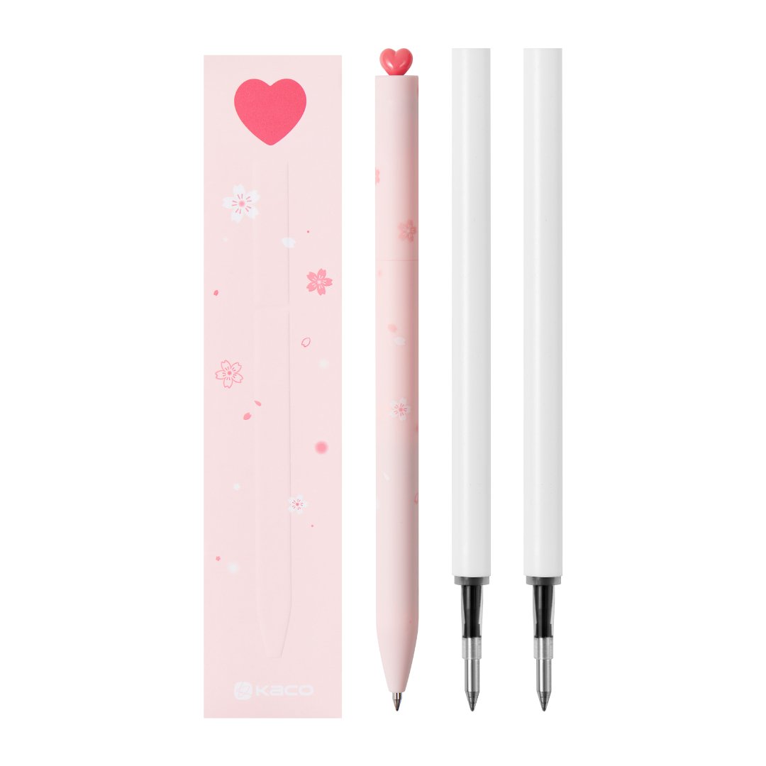 Kaco FIRST Heart Gel Ink Pens Set